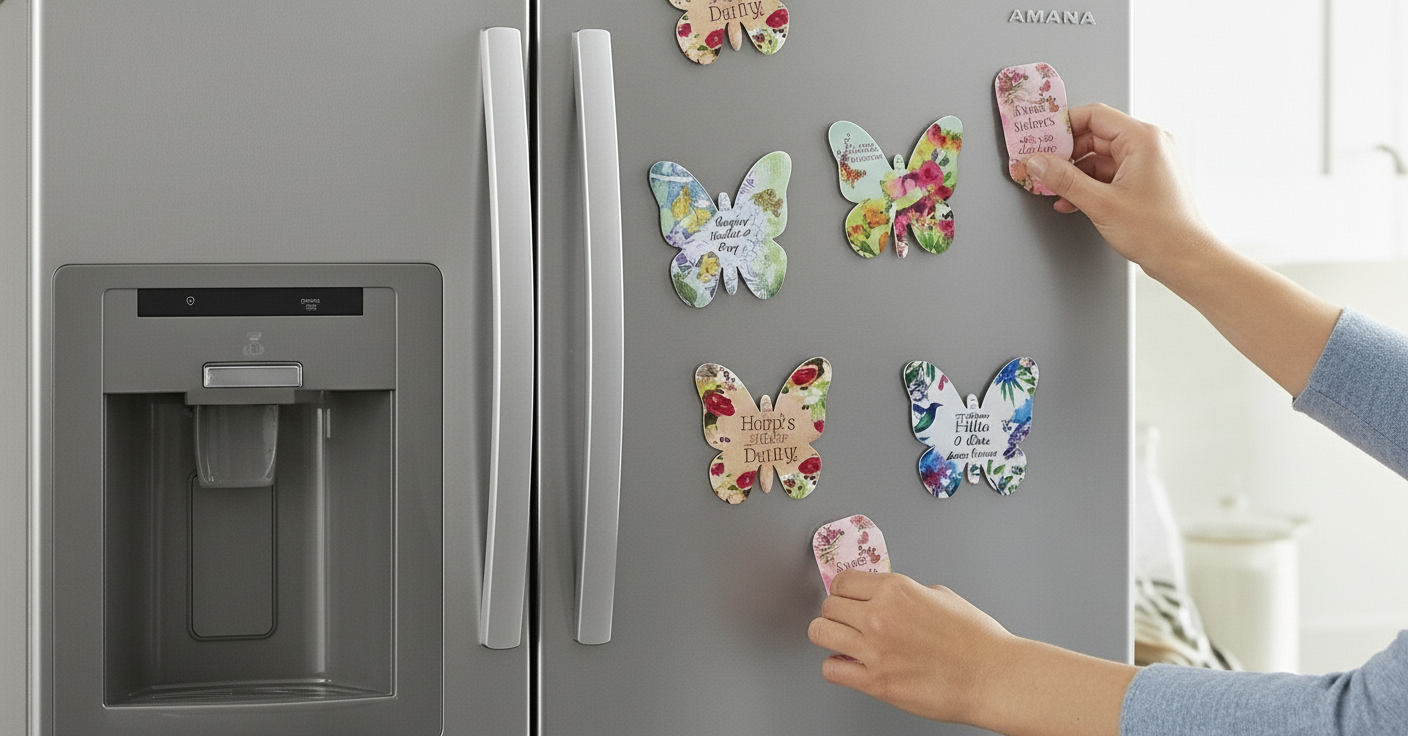 مغناطيس المطبخ المرح ( اختر 10 ملصقات ) - الصورة 2